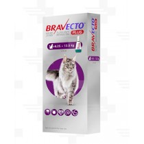 Bravecto Cat Plus L 500 mg / 25 mg spot-on roztok pre veľké mačky (>6,25-12,5 kg)